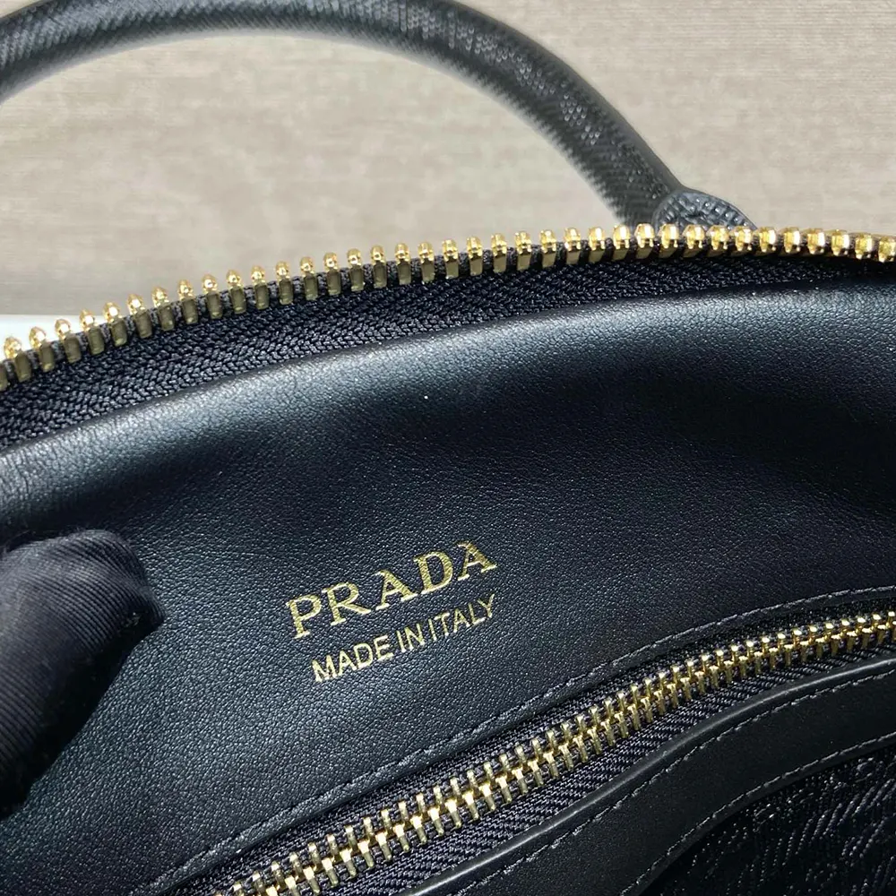 Prada Women Medium Saffiano Leather Bag-Black - image 8