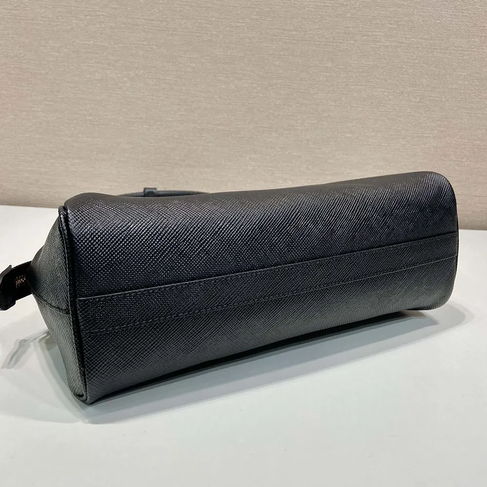Prada Women Medium Saffiano Leather Bag-Black - image 7