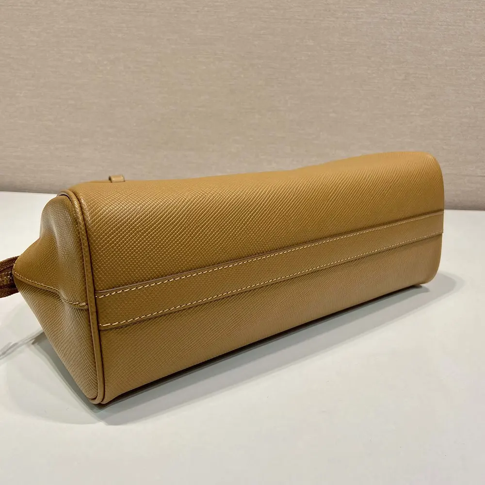 Prada Women Medium Saffiano Leather Bag-Brown - image 7