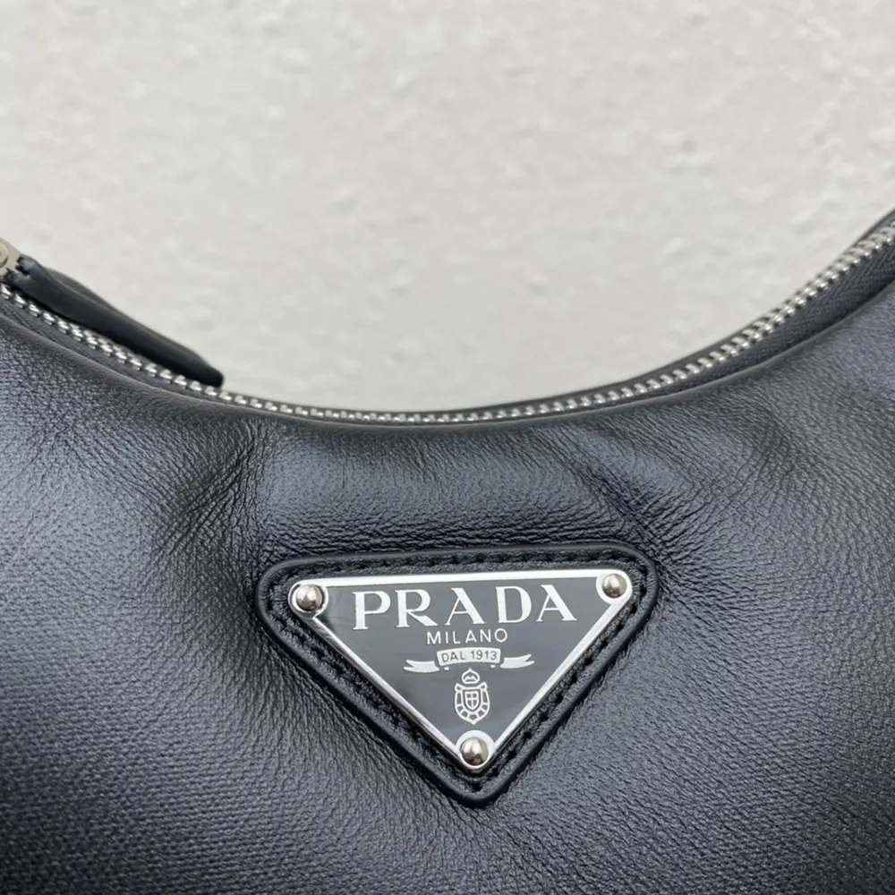 Prada Women Padded Nappa-leather Prada Re-Edition 2005 Shoulder Bag-Black - image 8
