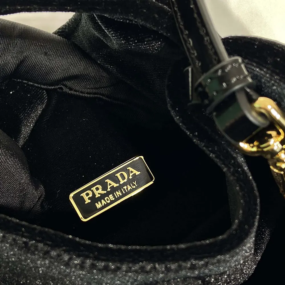 Prada Women Padded Velvet Mini Handbag - image 8