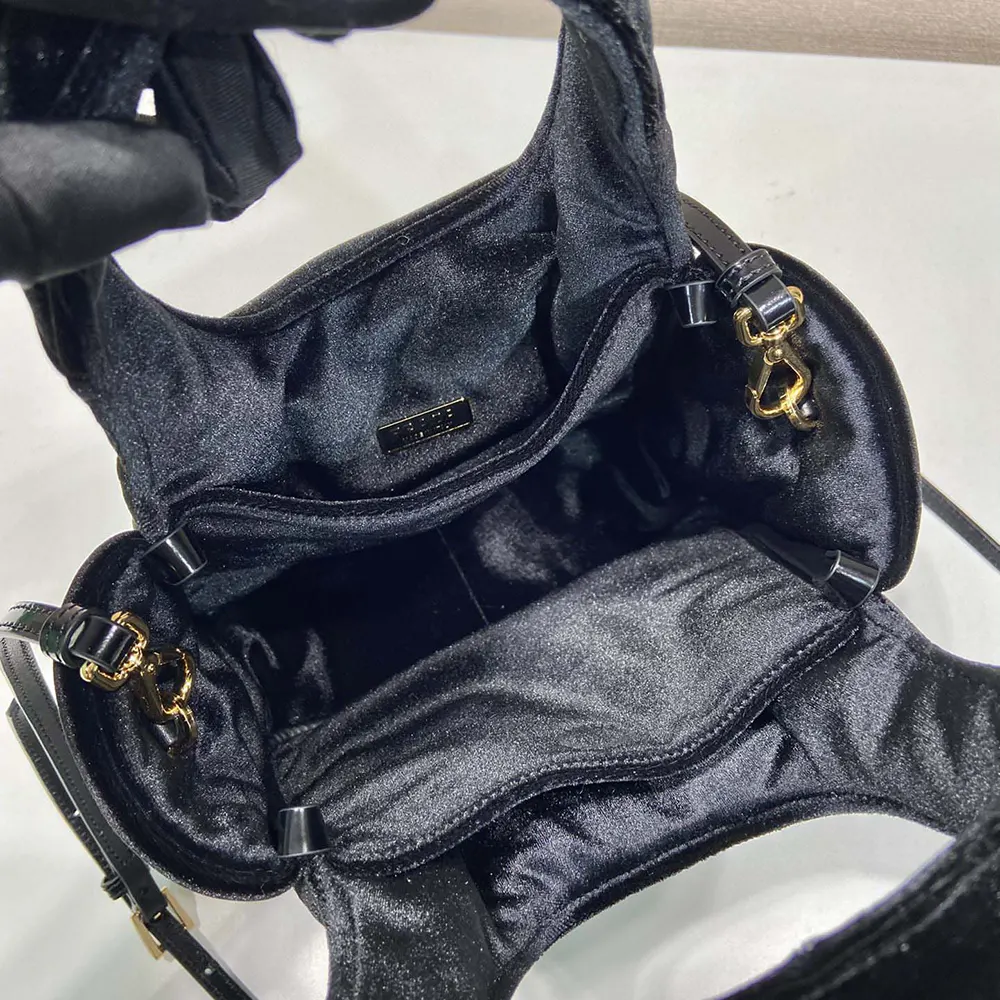 Prada Women Padded Velvet Mini Handbag - image 10
