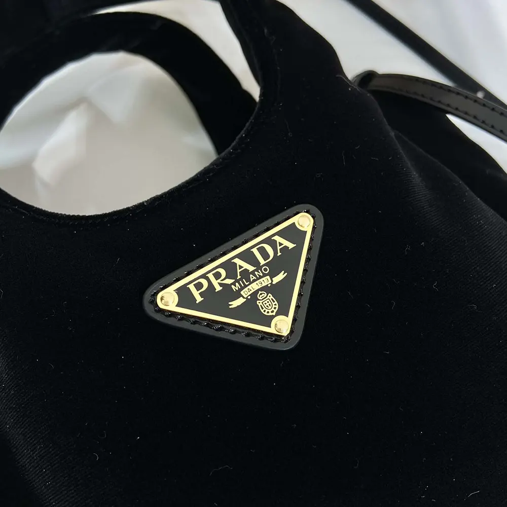 Prada Women Padded Velvet Mini Handbag - image 9