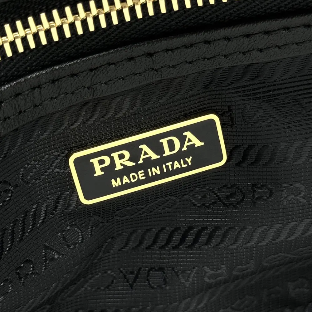 Prada Women Re-Nylon and Leather Small Top-handle Bag with Padlock - image 10