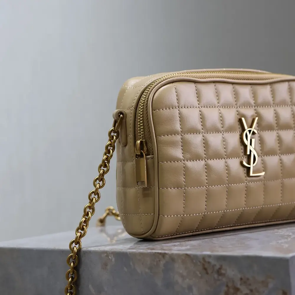 Saint Laurent YSL Women Cassandre Matelassé Carré Camera Bag in Lambskin - image 8