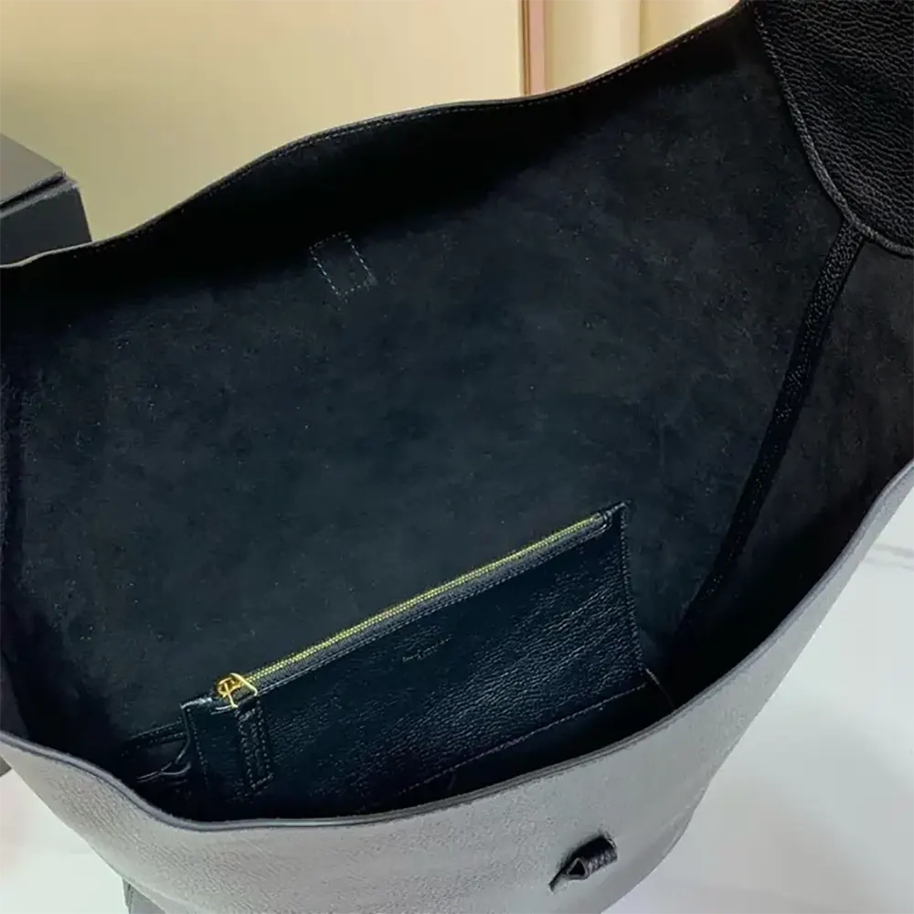 Saint Laurent YSL Women Le 5 à 7 Hobo in Grained Leather - image 6