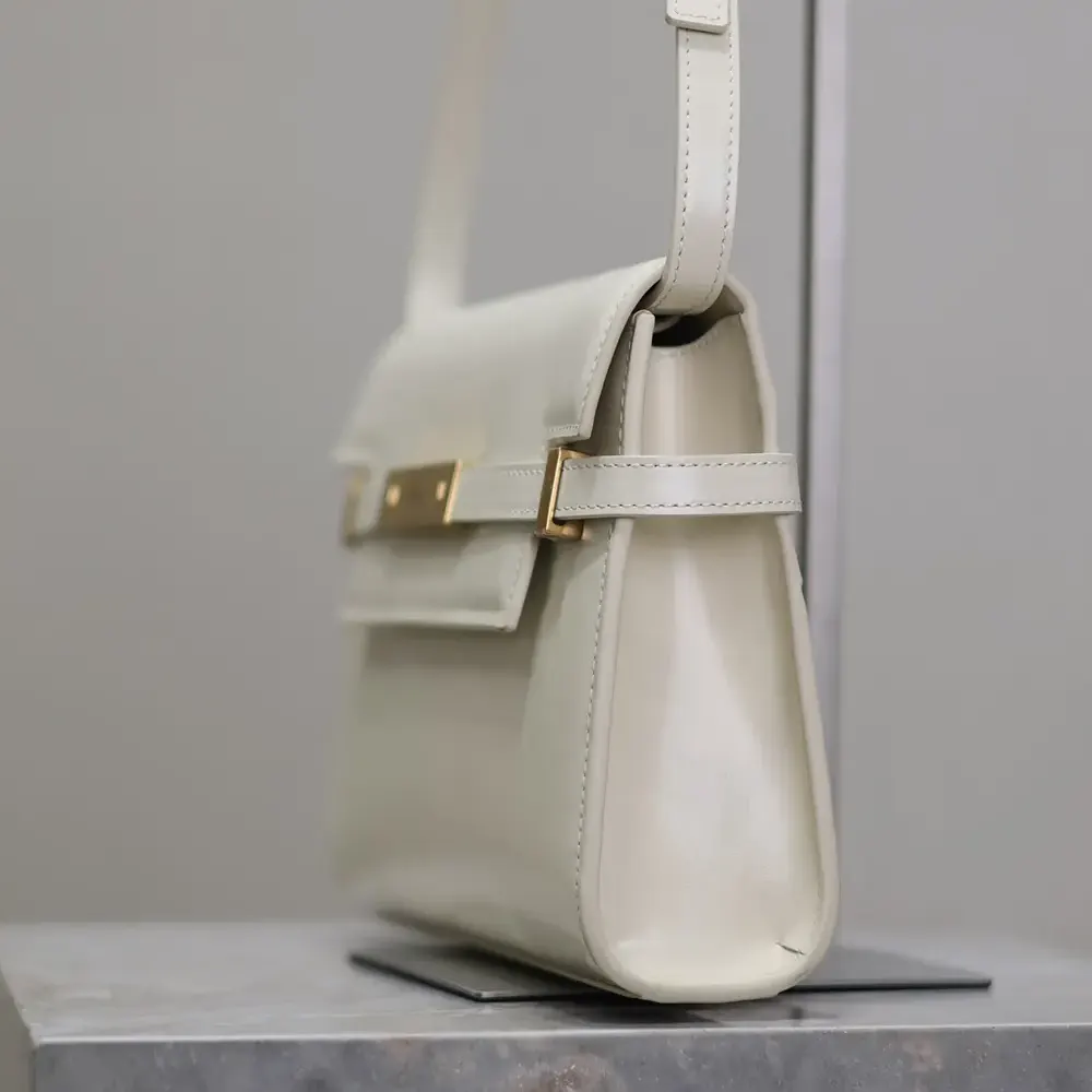 Saint Laurent YSL Women Manhattan Small in Box Saint Laurent-White - image 6