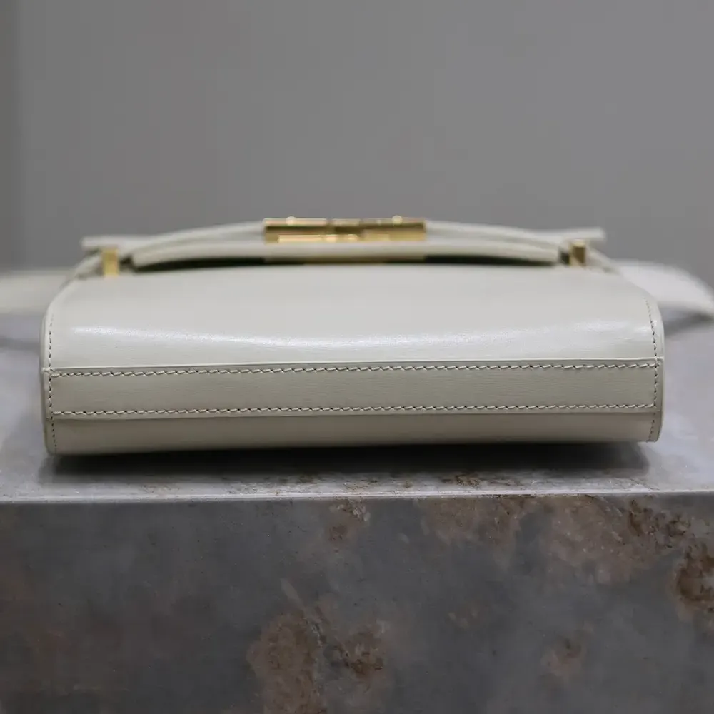 Saint Laurent YSL Women Mini Manhattan in Box Saint Laurent-White - image 7
