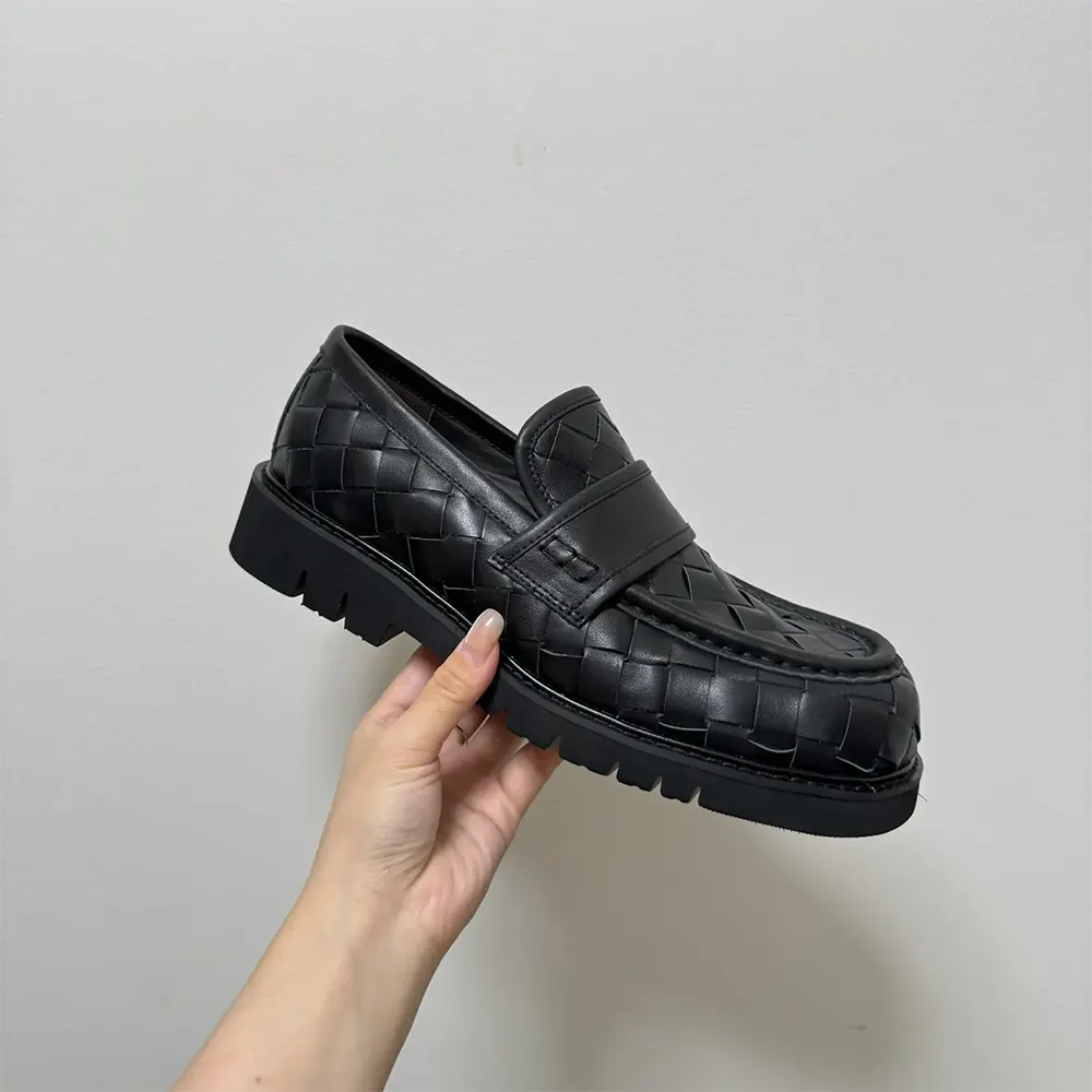 Bottega Veneta Unisex Haddock Loafer-Black - image 5