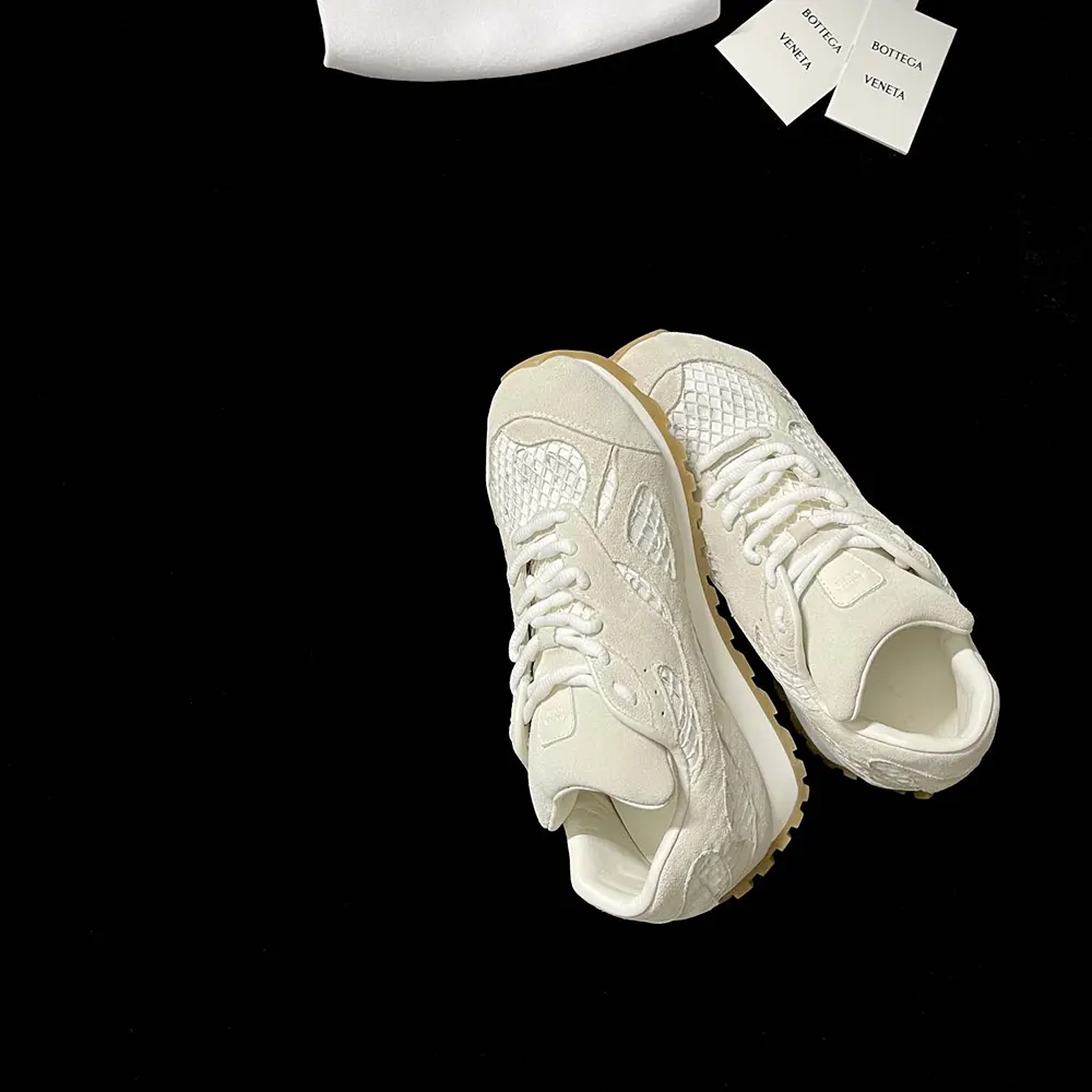Bottega Veneta Unisex Orbit Sneaker in Weathered Suede - image 5