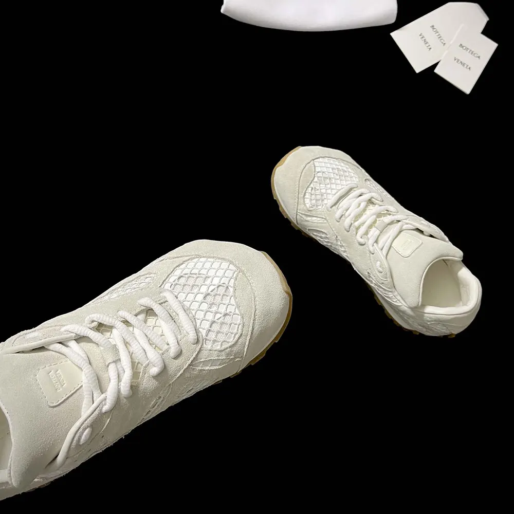 Bottega Veneta Unisex Orbit Sneaker in Weathered Suede - image 7