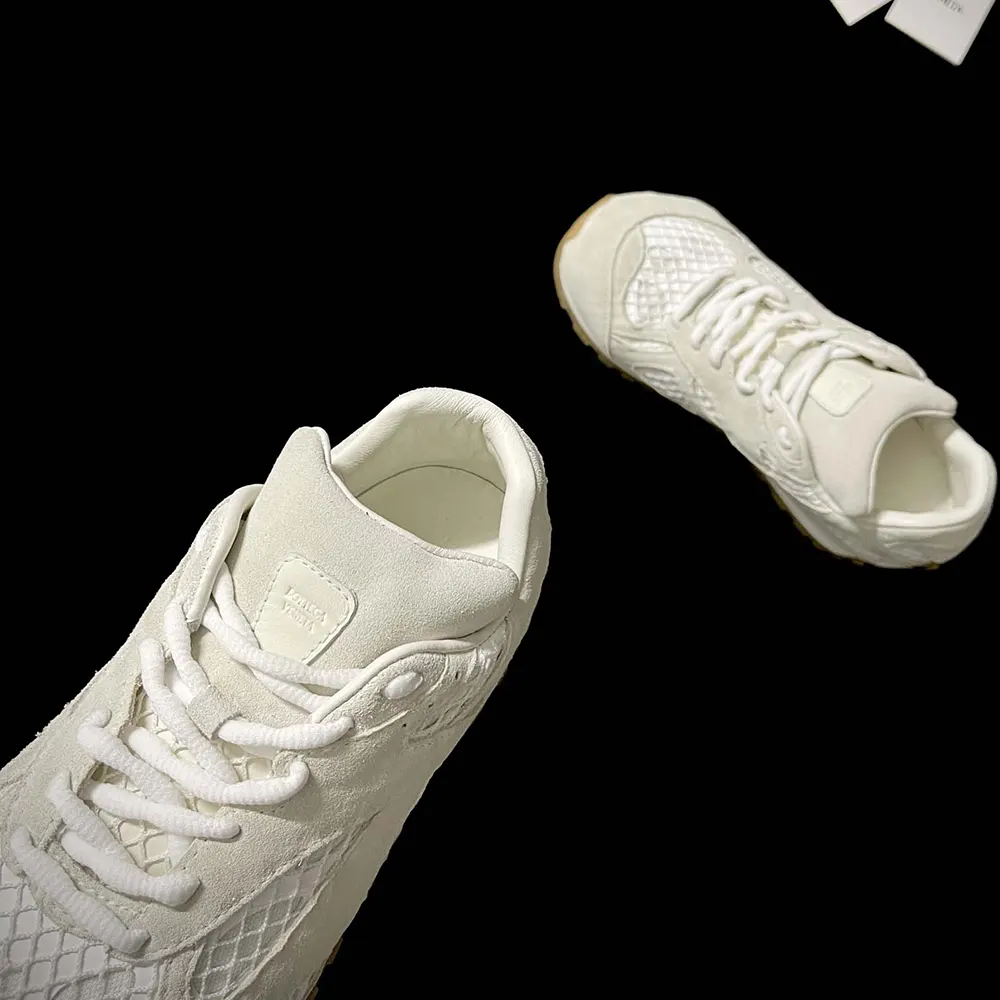 Bottega Veneta Unisex Orbit Sneaker in Weathered Suede - image 8