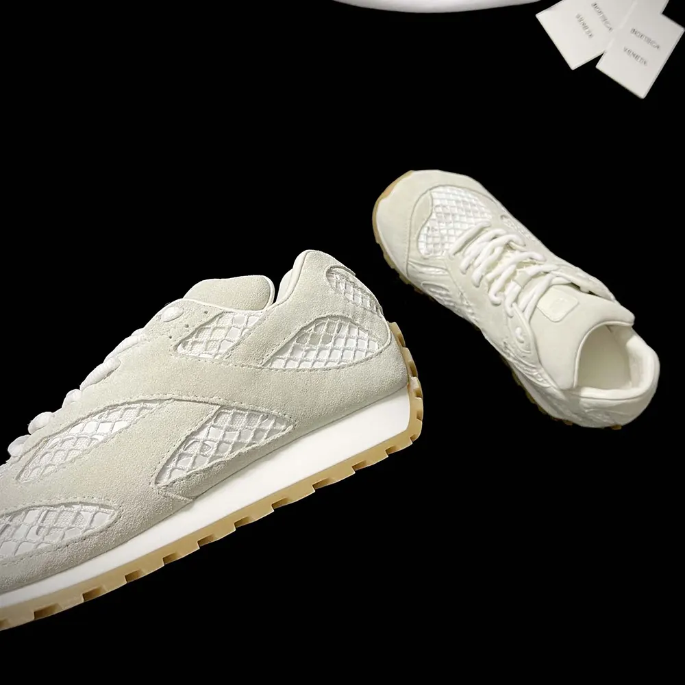 Bottega Veneta Unisex Orbit Sneaker in Weathered Suede - image 9