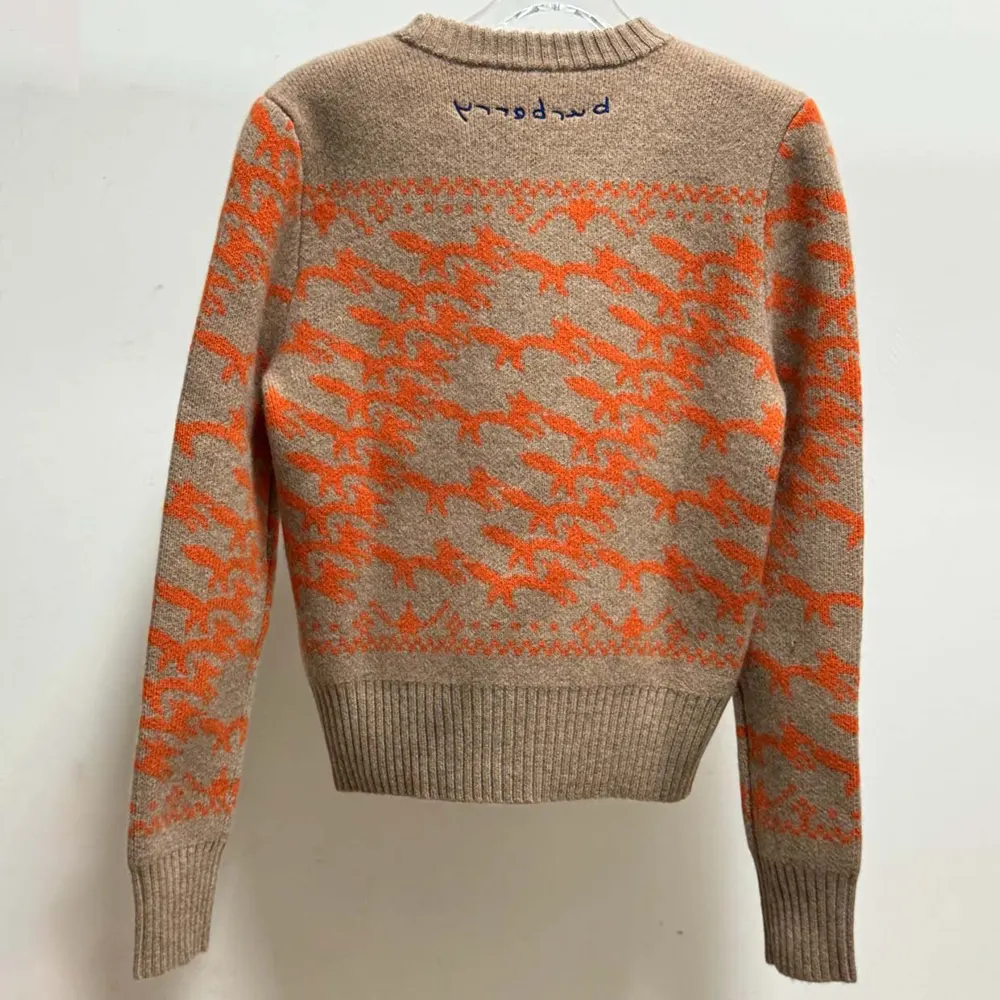 Burberry Men Cropped Fox Wool Sweater - image 4