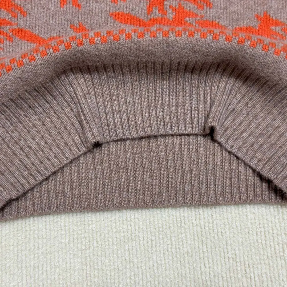Burberry Men Cropped Fox Wool Sweater - image 9
