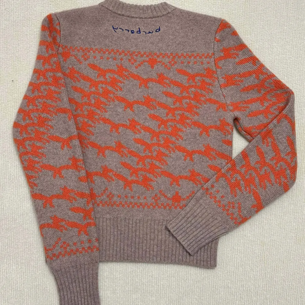 Burberry Men Cropped Fox Wool Sweater - image 7