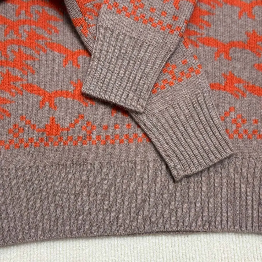 Burberry Men Cropped Fox Wool Sweater - image 8