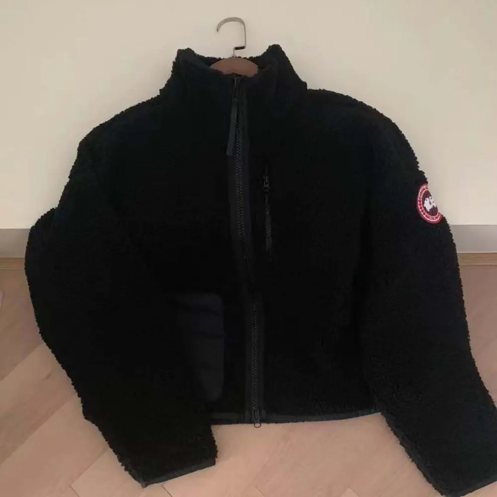 Canada Goose Women Beige Simcoe Fleece Jacket-Black - image 4