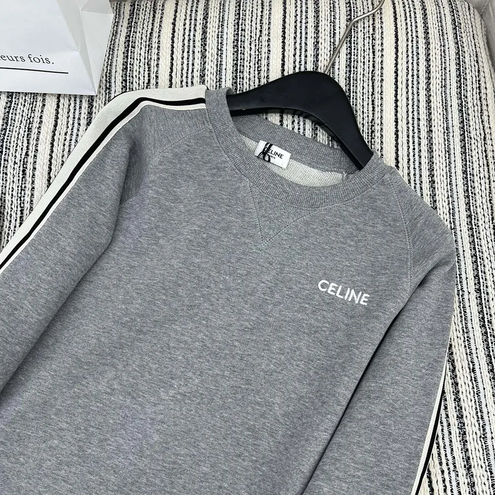 Celine Men Sweatshirt in Cotton Fleece - image 4