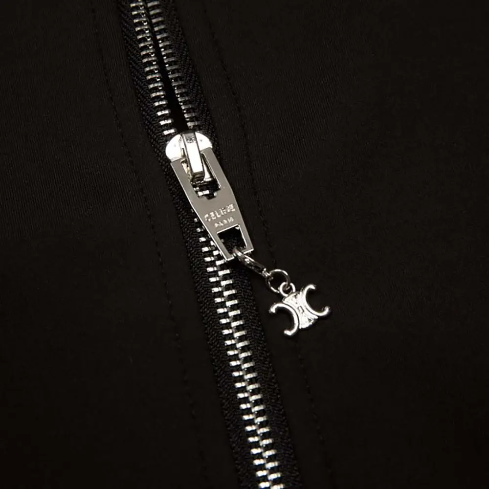 Celine Women Tracksuit Jacket in Double Face Jersey-Black - image 7