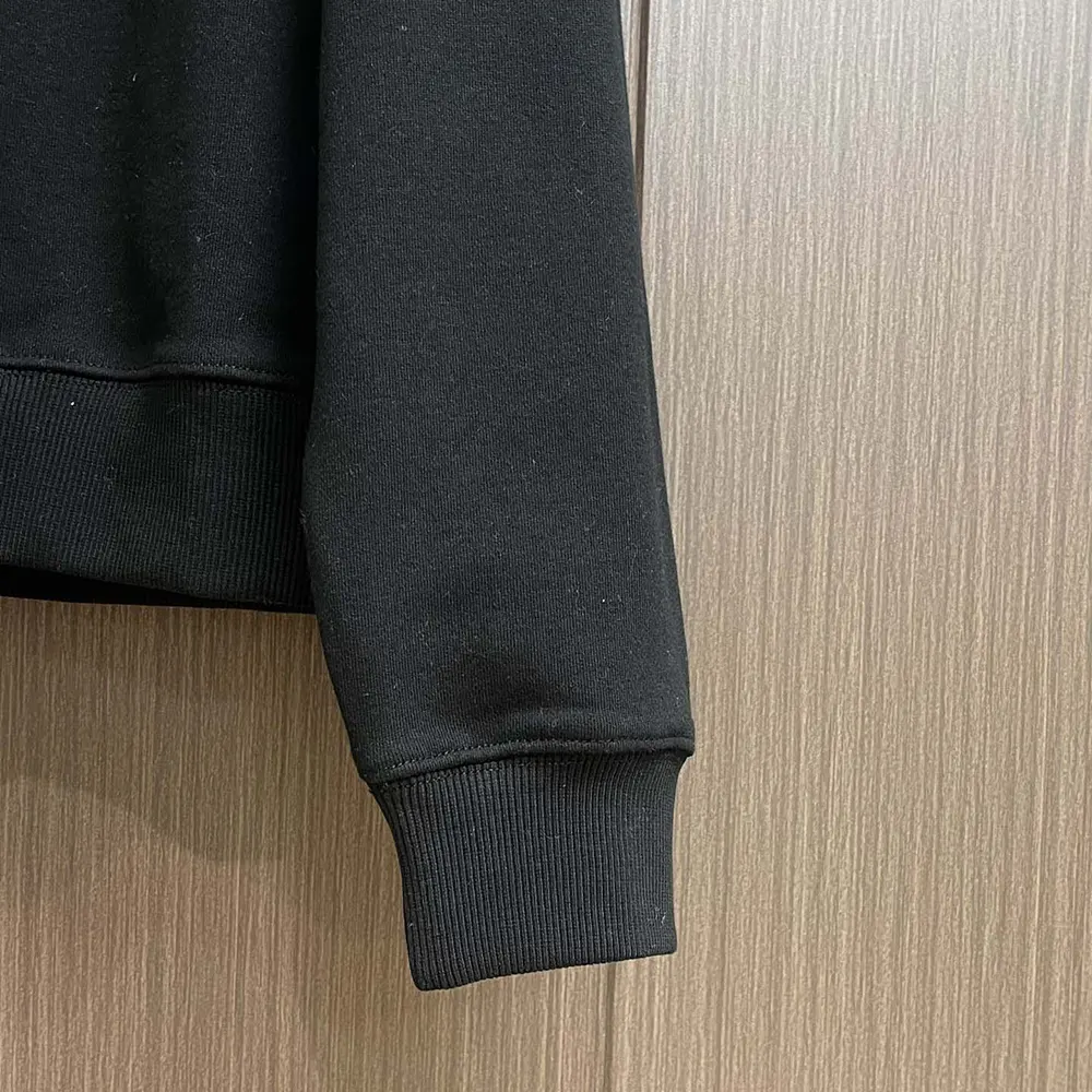 Celine Men Blason Loose Sweatshirt in Cotton Fleece-Black - image 6
