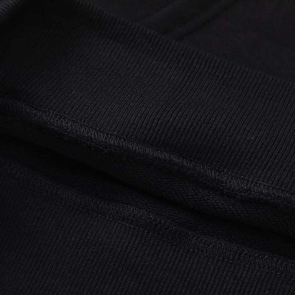 Celine Men Loose Hoodie in Cotton Fleece-Black - image 6