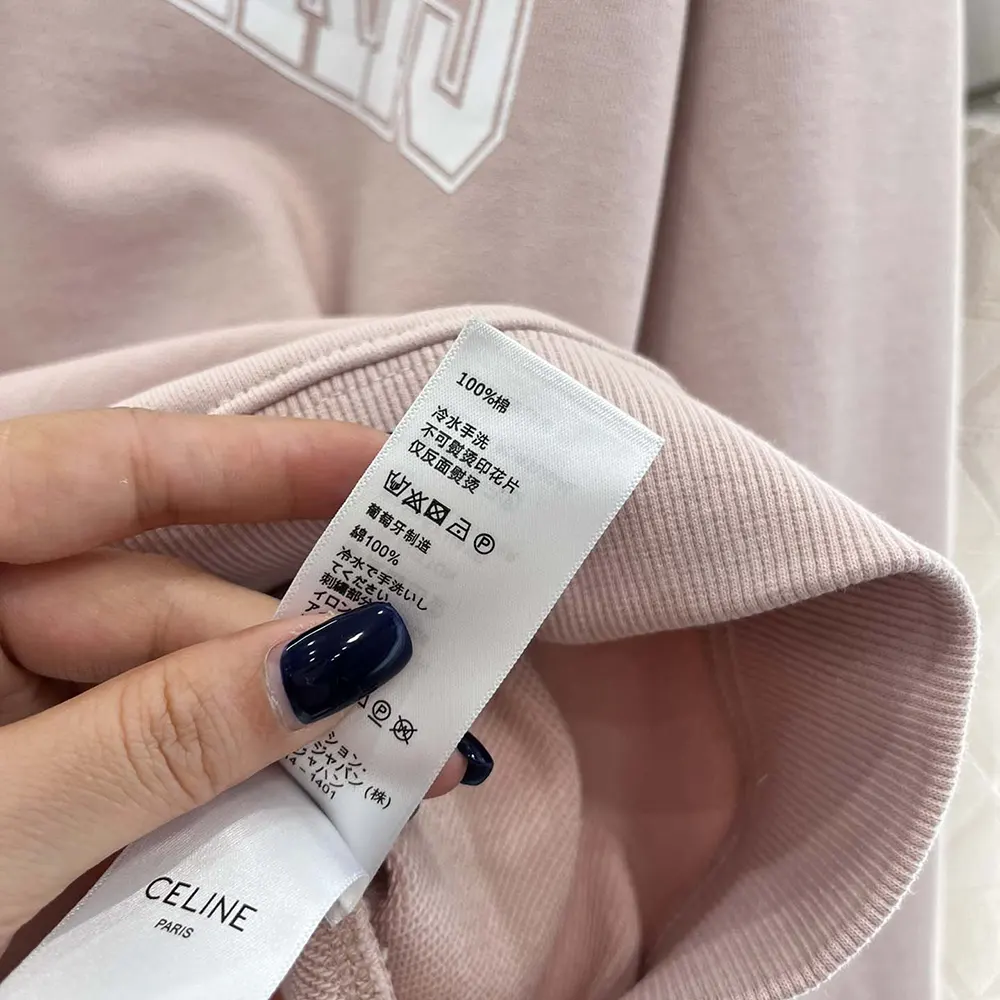 Celine Men Oversized Celine Sweatshirt in Cotton Fleece - image 10