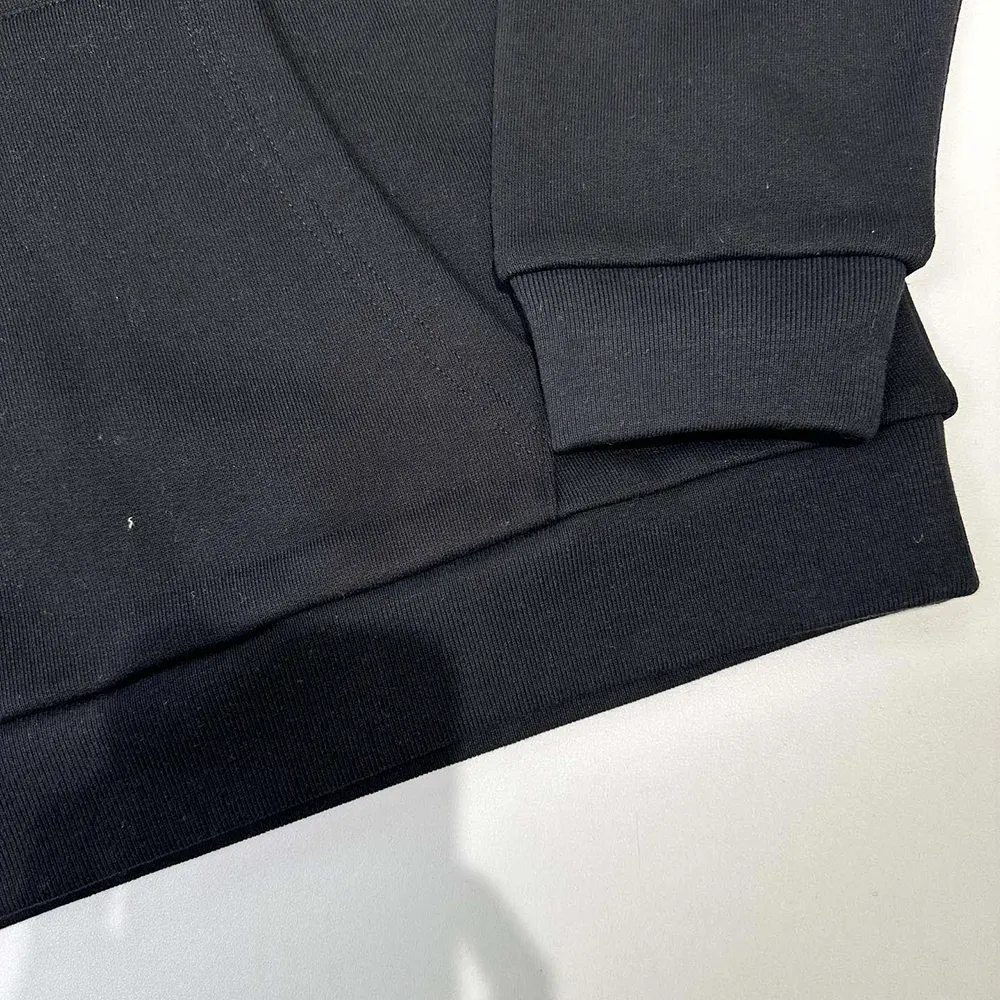Celine Women Troubadour Loose Hoodie in Cotton Fleece-Black - image 8