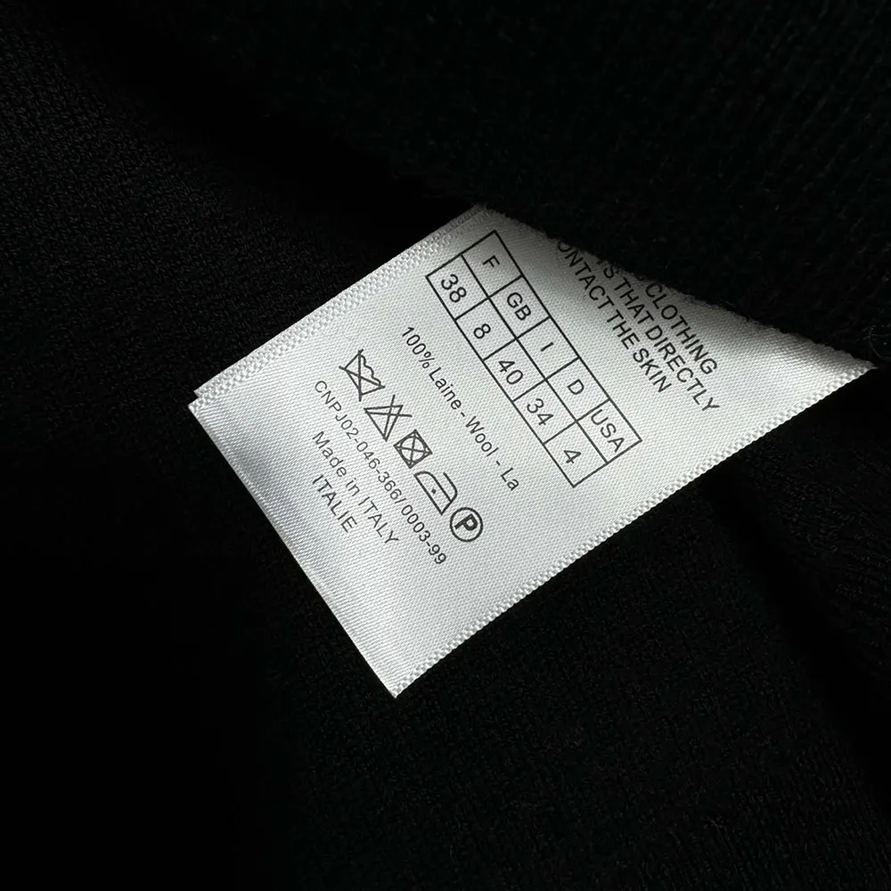 Dior Women Christian Dior Couture Sweater Black Wool Blend - image 10