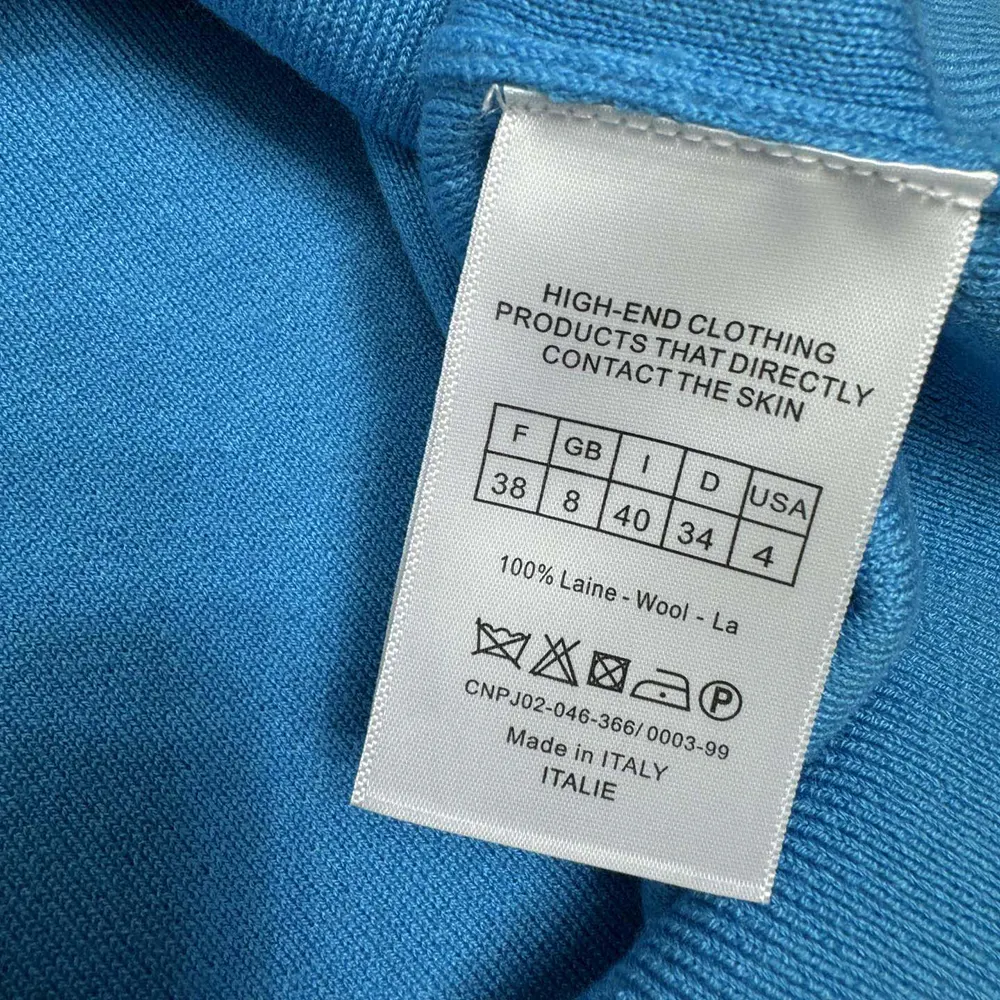 Dior Women Christian Dior Couture Sweater Blue Wool Blend - image 10