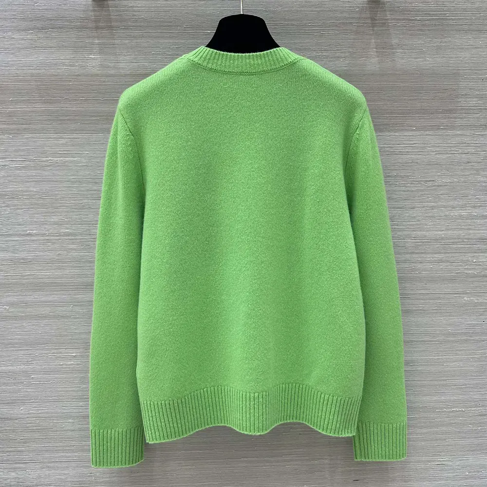 Side angle showing silhouette of Dior Men DIOR AND LEWIS HAMILTON Sweater