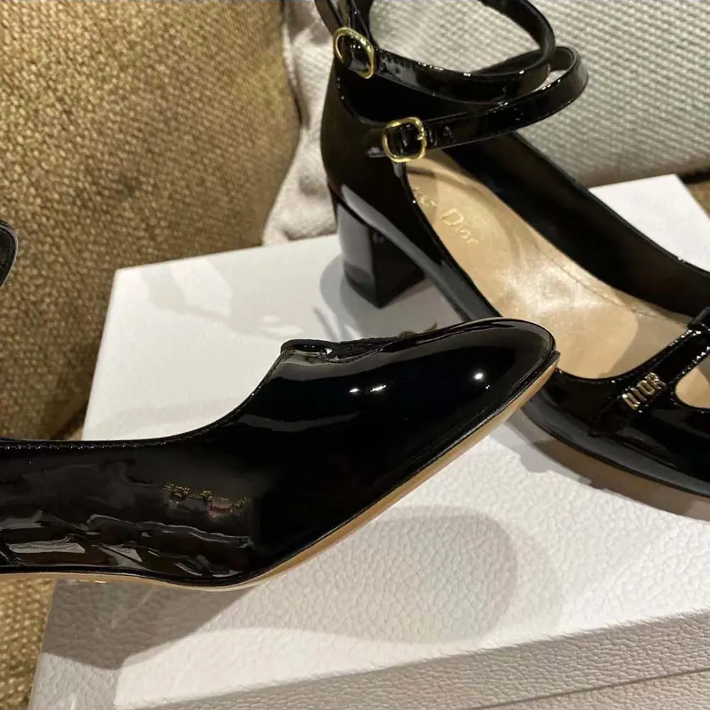Dior Women Aime Dior Pump Black Patent Calfskin - image 10