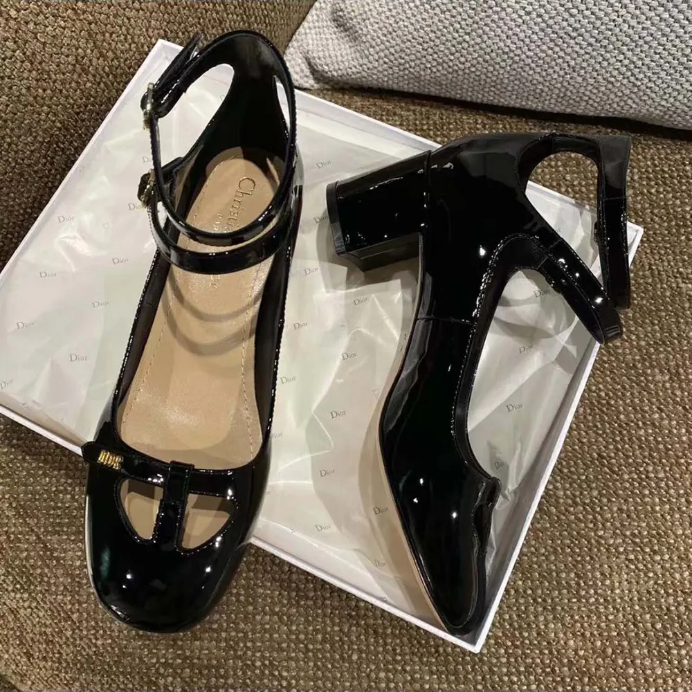 Dior Women Aime Dior Pump Black Patent Calfskin - image 5