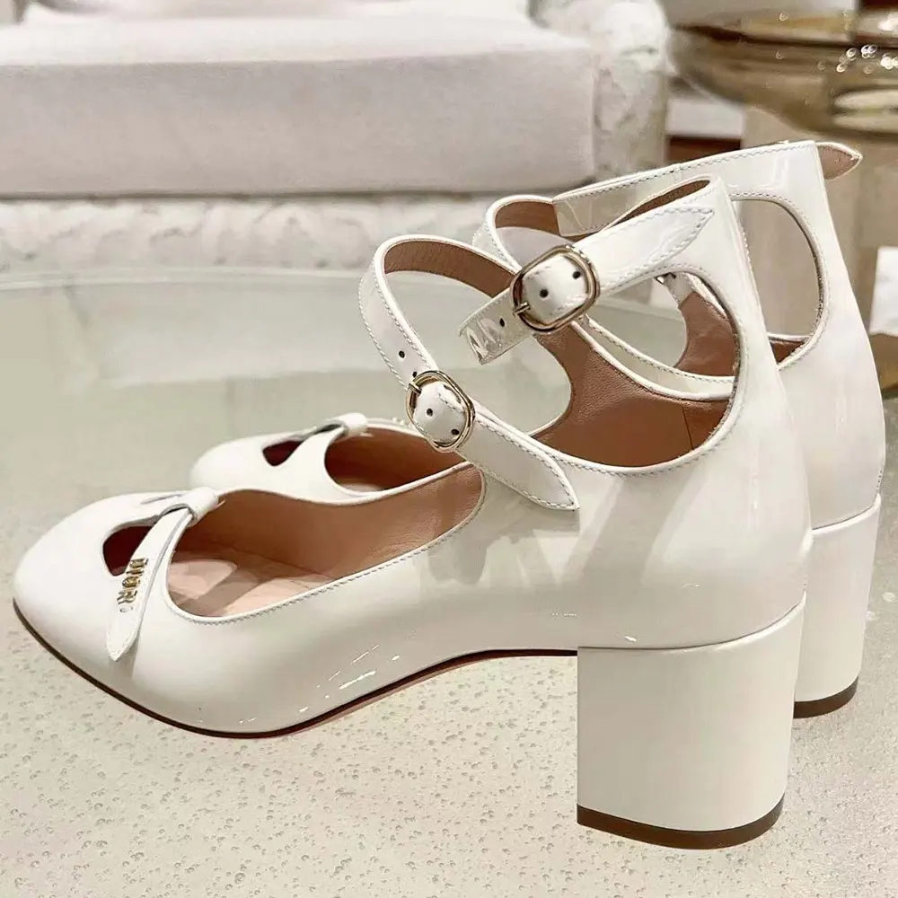 Dior Women Aime Dior Pump White Patent Calfskin - image 7