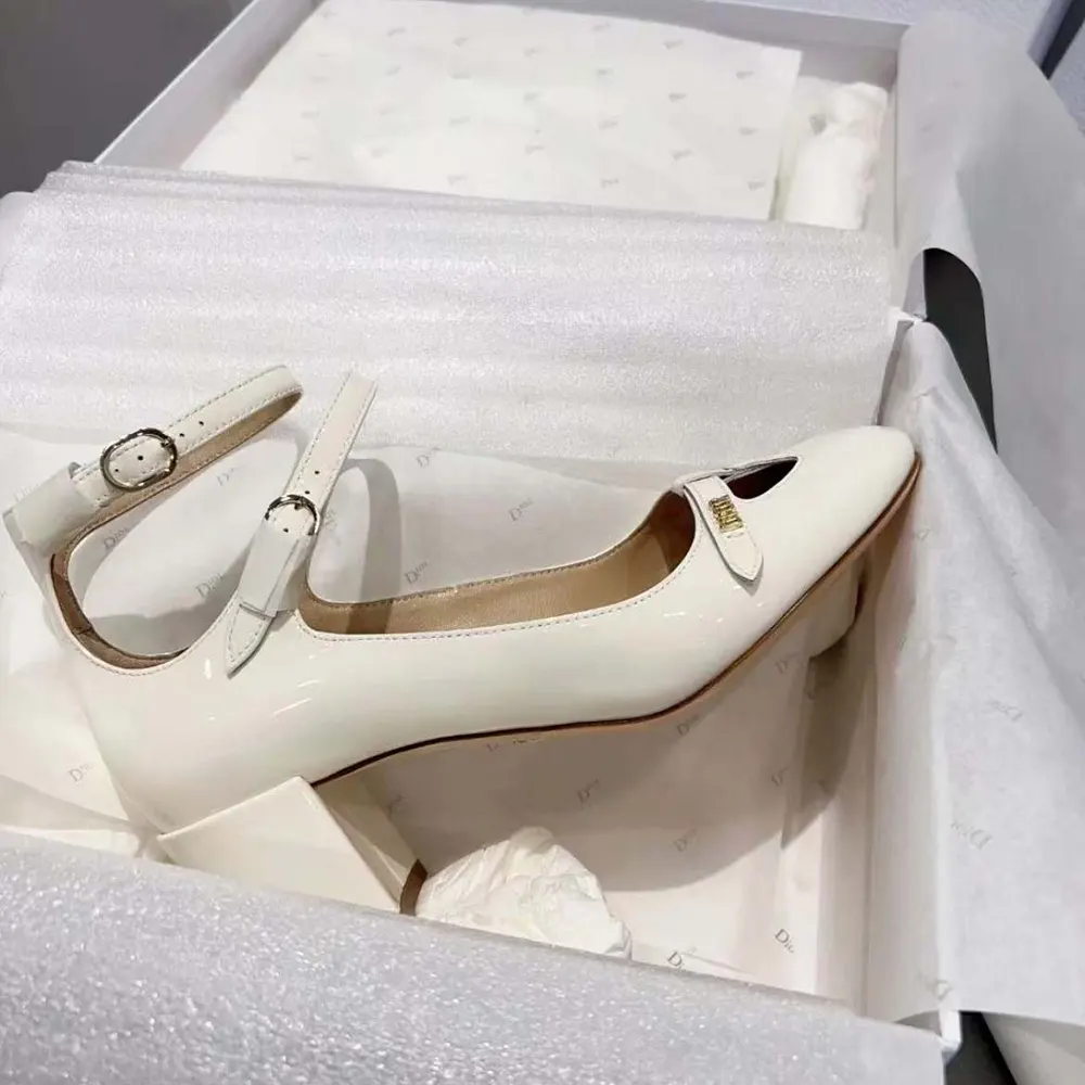 Dior Women Aime Dior Pump White Patent Calfskin - image 5