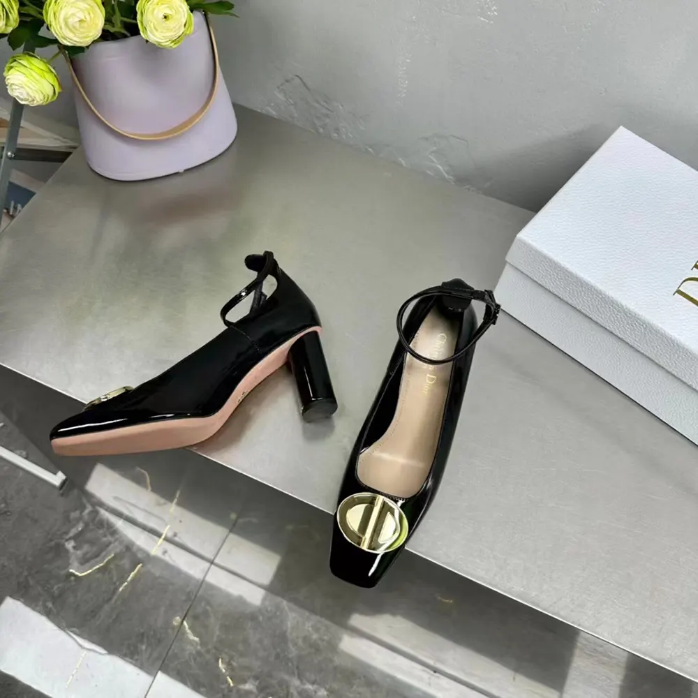 Dior Women CD Forever Dior Pump Black Patent Calfskin - image 6