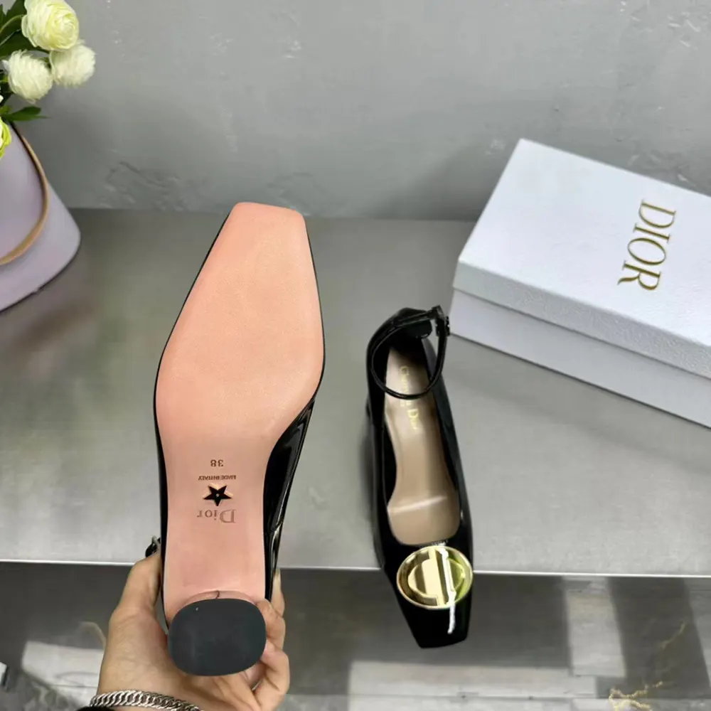 Dior Women CD Forever Dior Pump Black Patent Calfskin - image 9