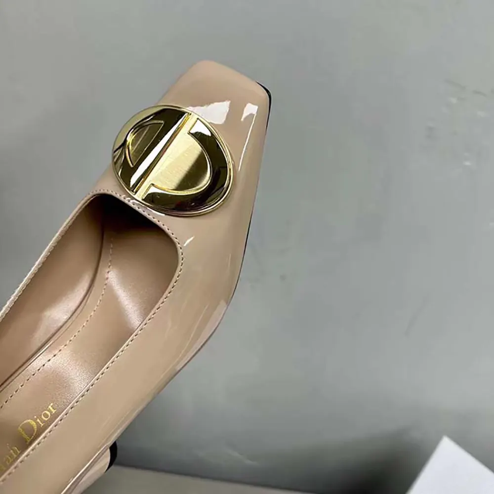 Dior Women CD Forever Dior Pump Nude Patent Calfskin - image 10