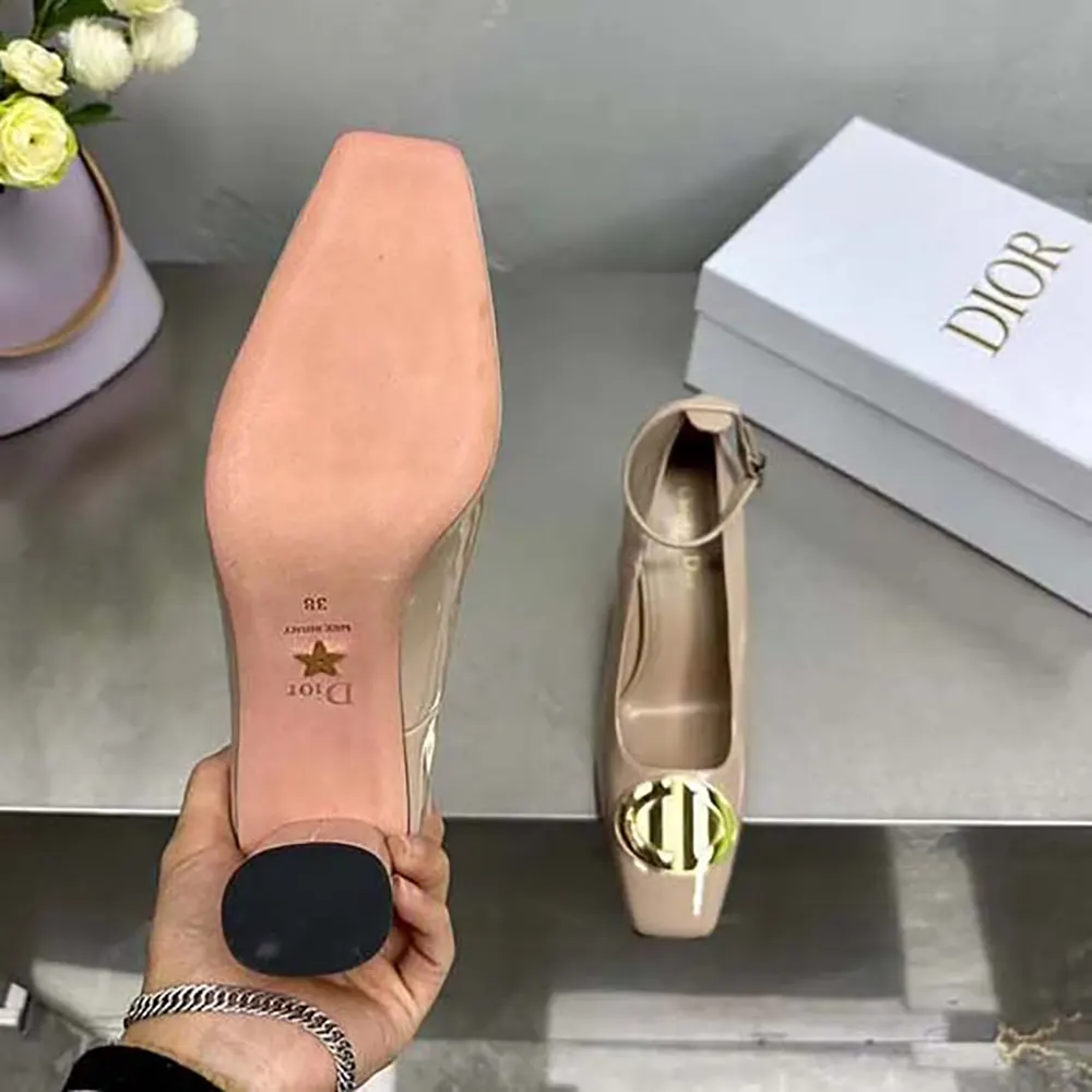 Dior Women CD Forever Dior Pump Nude Patent Calfskin - image 9