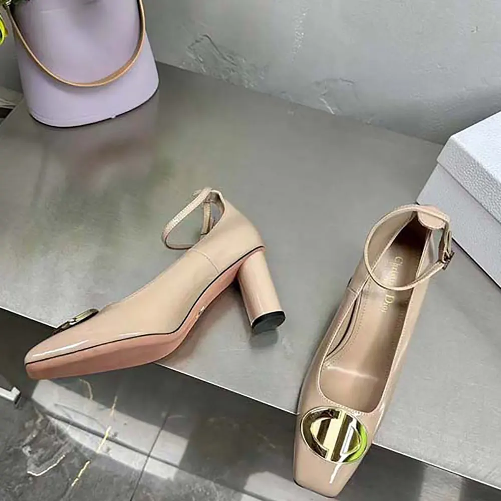 Dior Women CD Forever Dior Pump Nude Patent Calfskin - image 7