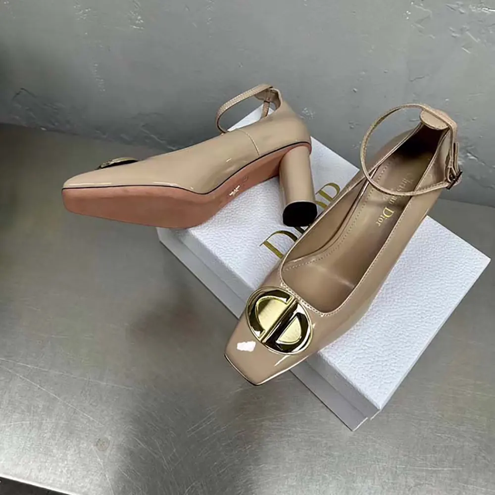 Dior Women CD Forever Dior Pump Nude Patent Calfskin - image 6