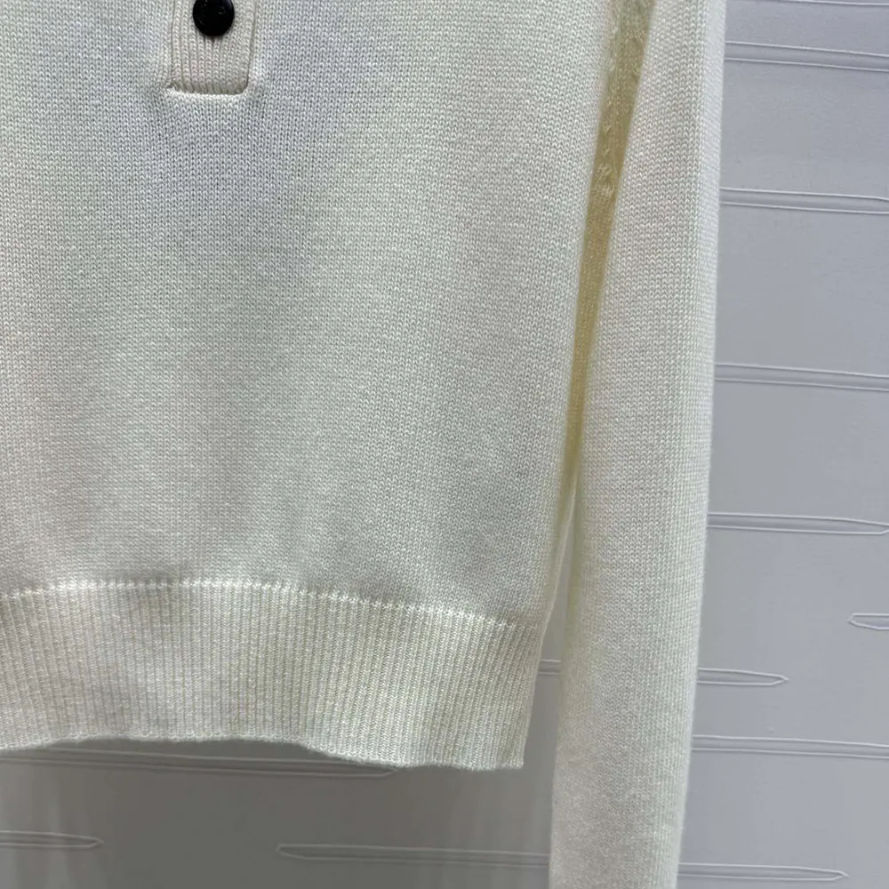 Dior Women DiorAlps Sweater White Wool and Cashmere Knit - image 8
