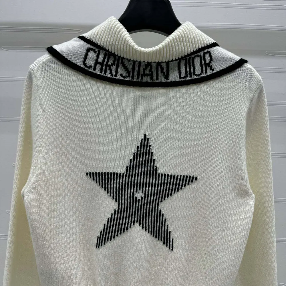 Dior Women DiorAlps Sweater White Wool and Cashmere Knit - image 6