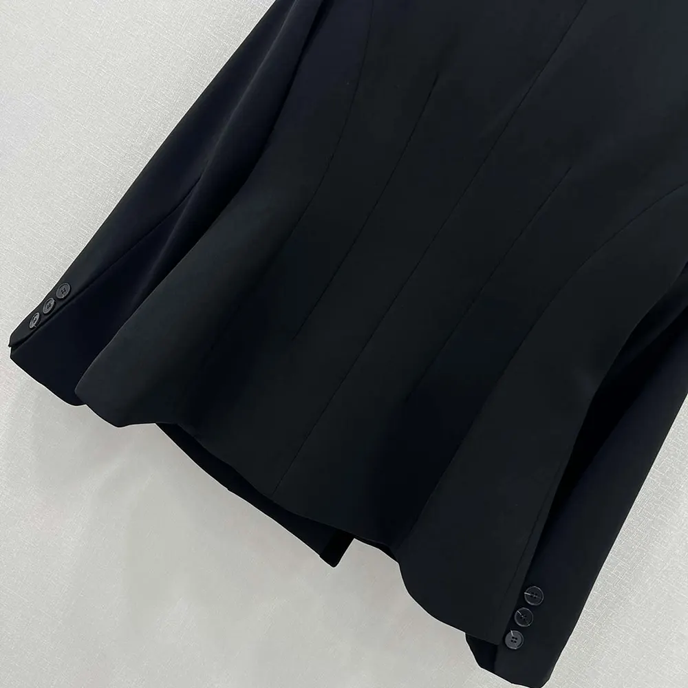 Dior Women Embroidered Marlène Jacket Black Wool and Mohair with Dragonfly Motif - image 8