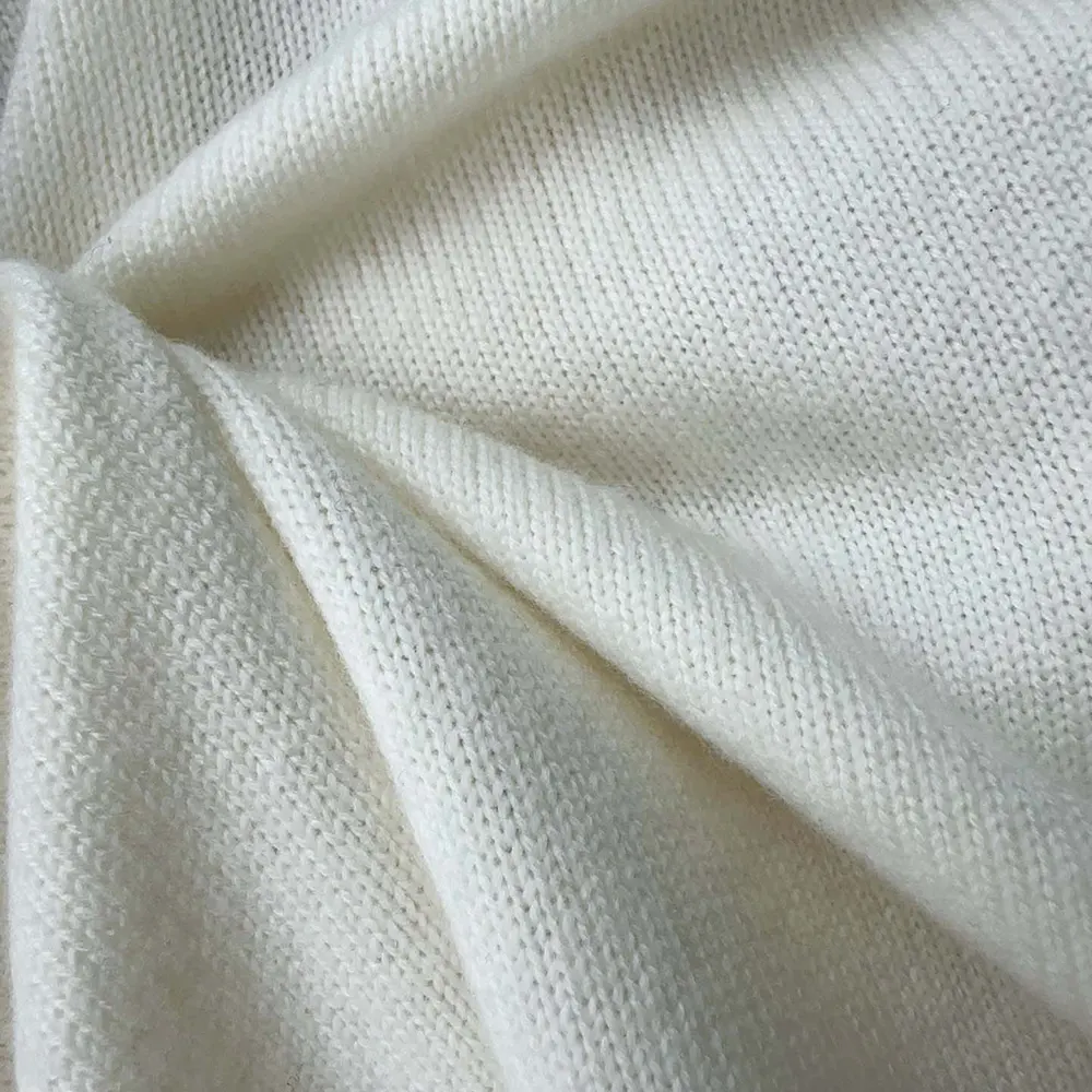 Dior Women Embroidered Sweater White Cashmere Knit with Multicolor Dior 4 Saisons Été Motif - image 6