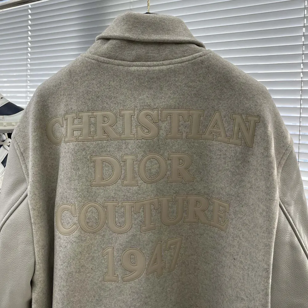 Dior Men Jacket Ecru Cowhide Leather - image 5