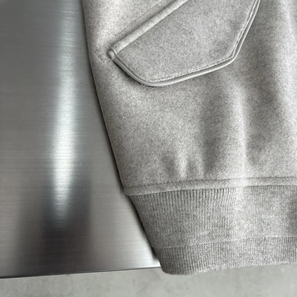 Dior Men Jacket Ecru Cowhide Leather - image 10