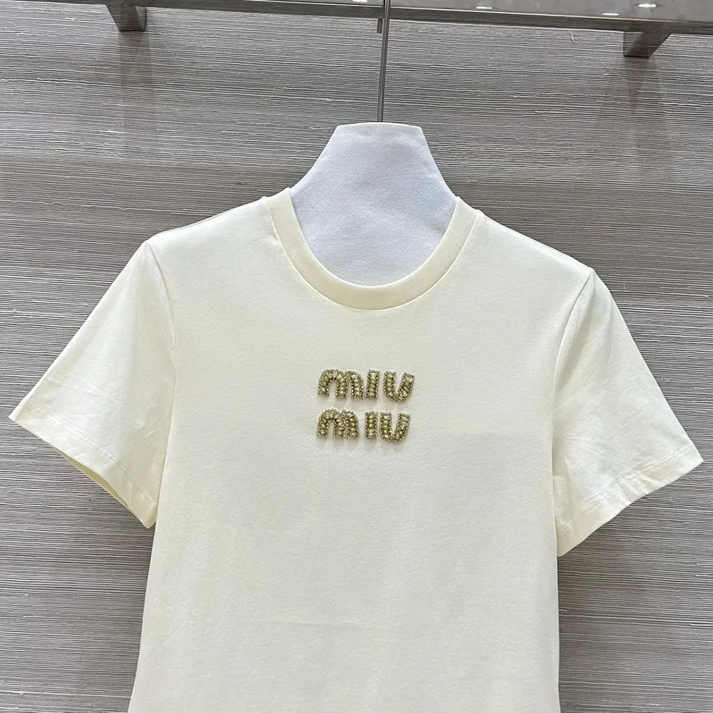 Miu Miu Women Jersey T-shirt - image 4