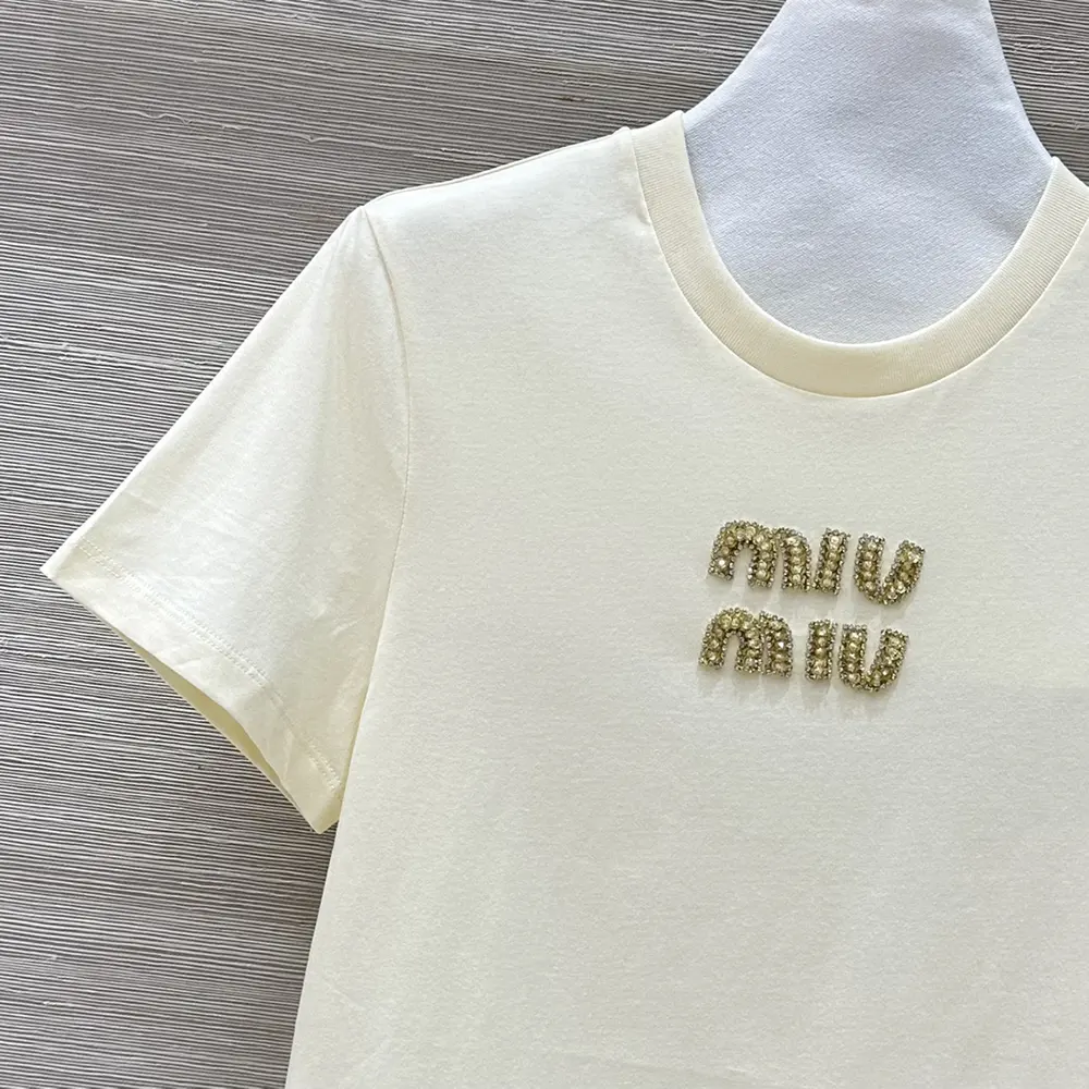 Miu Miu Women Jersey T-shirt - image 5