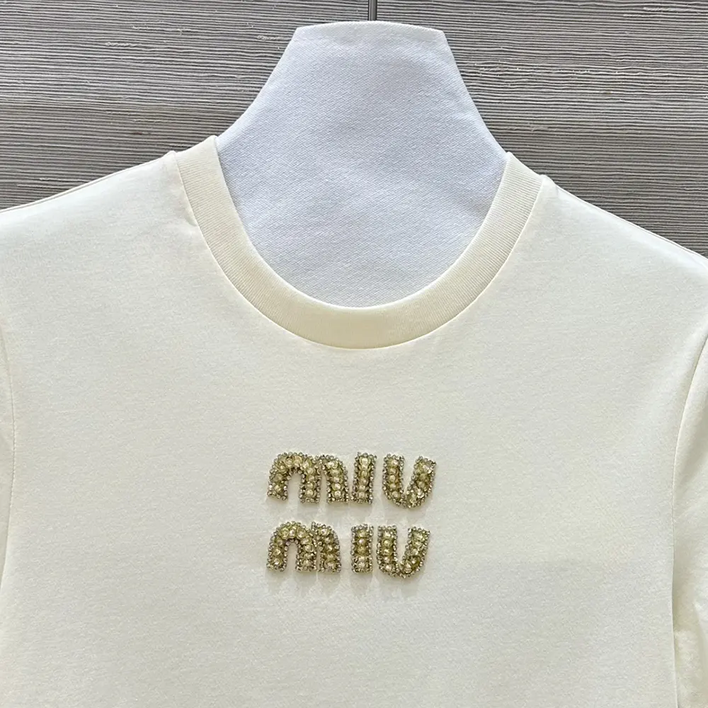 Miu Miu Women Jersey T-shirt - image 7